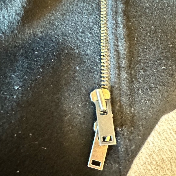 Banana Republic Wool and leather coat. Size Medium - Picture 8 of 9